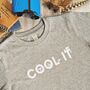 Cool It Climate Change Men's Organic T Shirt, thumbnail 5 of 7