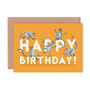 Happy Birthday Lemur Card, thumbnail 2 of 2