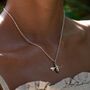 Bee Necklace, Sterling Silver Or Gold Plated, thumbnail 1 of 12