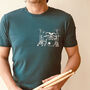 Personalised Drum Kit Organic Cotton T Shirt, thumbnail 1 of 6