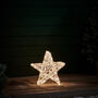 Twinkly Smart LED Outdoor Acrylic Small Christmas Star, thumbnail 7 of 11