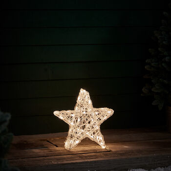 Twinkly Smart LED Outdoor Acrylic Small Christmas Star, 7 of 11