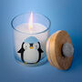 Vanilla Scented Cute Penguin Candle, thumbnail 4 of 5