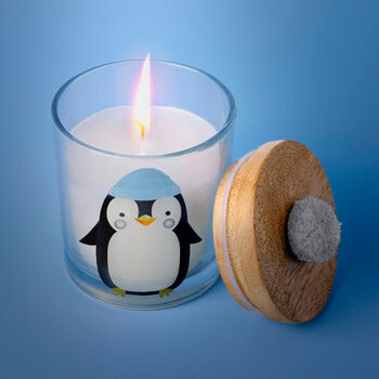 Vanilla Scented Cute Penguin Candle, 4 of 5