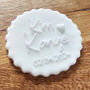 Personalised Wedding Icing Debosser For Cakes, thumbnail 4 of 4