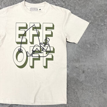 Eff Off Personalised Fishing T Shirt, 2 of 5