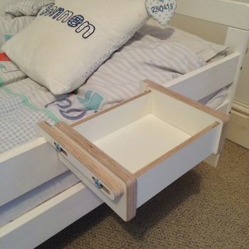 'Bed Box' The Small Adjustable Bunk Bed/Bed Shelf/Box, 5 of 5