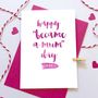 Personalised Happy Day You Became A Mum Card, thumbnail 1 of 5