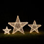 Twinky Smart LED Christmas Outdoor Star Light Trio, thumbnail 7 of 12