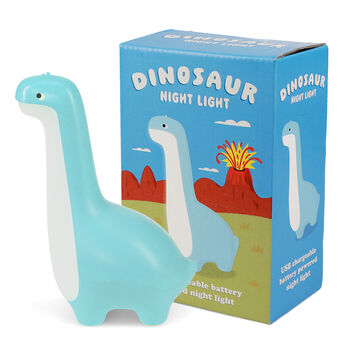 Personalised Usb Rechargeable Dinosaur Night Light, 8 of 10