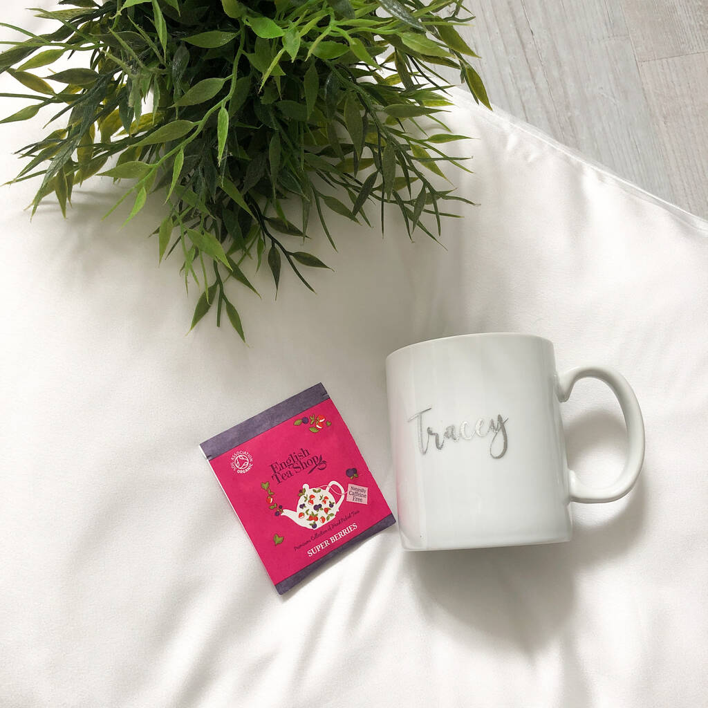 Personalised Relax Gift Set Pillowcase And Mug By Matchimony