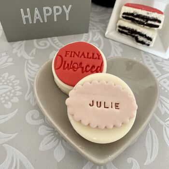 'Finally Divorced' Chocolate Covered Oreo Twin Gift, 9 of 12