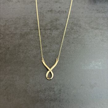 Gold Plated Love Loop Necklace, 5 of 5