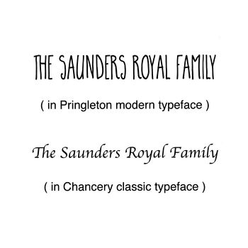 Royal Crown Personalised Family Tree Prints, 9 of 9