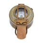 Custom Bronze British Army Style Prismatic Marching Compass In A Wood Box, thumbnail 12 of 12