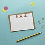 Personalised Bear Correspondence Cards / Notelets, thumbnail 1 of 6