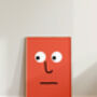 Retro Cartoon Funny Face Print Poster, thumbnail 5 of 5