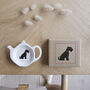 Black Schnauzer Tea Bag Dish, thumbnail 2 of 12