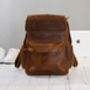 Vintage Leather Backpack, thumbnail 4 of 12