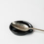 Handmade Ceramic Black Spoon Rest Or Tea Bag Holder, thumbnail 2 of 2
