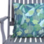 Palm Leaves Water Resistant Garden Outdoors Cushion, thumbnail 4 of 9