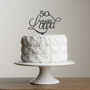 50 Years Loved Acrylic Birthday Party Cake Topper, thumbnail 2 of 3