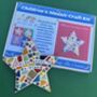 Wish Upon A Star Child’s Mosaic Christmas Craft Kit, thumbnail 3 of 4