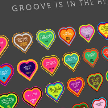Love Songs Music Poster Print, 4 of 6