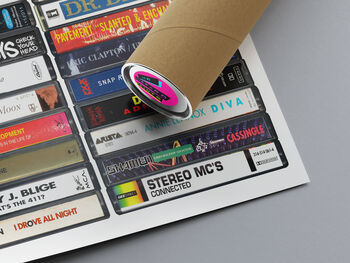 34th Birthday Gift Music From 1992 Personalised Print, 3 of 9