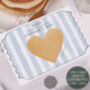 Personalised Father's Day Blue Striped Gift Scratch Voucher, thumbnail 3 of 3
