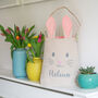 Large Personalised Easter Bunny Bag, thumbnail 1 of 8