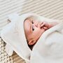 Personalised Ivory Hooded Towel, thumbnail 1 of 5