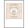 Personalised Polar Bear 1st Christmas Card Girl Or Boy, thumbnail 9 of 10