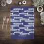 'Ocean Shoal' 100% Cotton Tea Towel, thumbnail 2 of 12