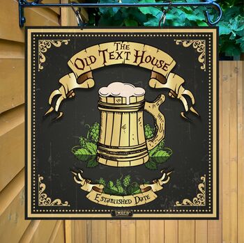 Old Ale House Traditional Pub Sign, 9 of 12