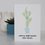 Cheeky Cactus Birthday Card, thumbnail 2 of 2