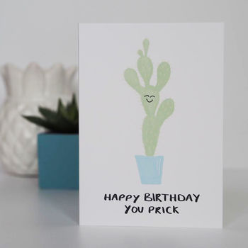 Cheeky Cactus Birthday Card, 2 of 2