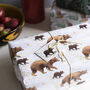 'Wandering Bears' Luxury, Recycled Wrapping Paper Pack, thumbnail 1 of 10