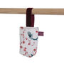 Christmas Tree Treat Hanging Pouch In Kiji Tailed Birds, thumbnail 3 of 6