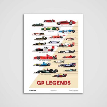 Gp Legends Print, 2 of 3