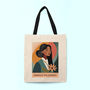 Personalised Inspirational Message Linen Tote Bag, thumbnail 1 of 7