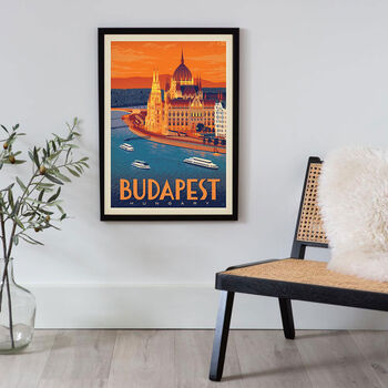 Budapest Travel Print, 3 of 9