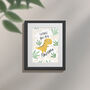 Personalised Dinosaur Children’s Nursery Framed Print, thumbnail 6 of 10