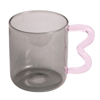 Coloured Glass Wiggle Mug, 5 of 8