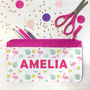 Personalised Backpack With Tropical Flamingo Design, thumbnail 4 of 11