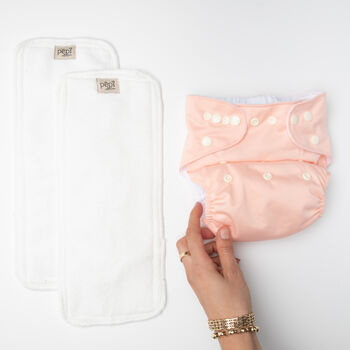 'Peach' Modern Cloth Nappy By Pēpi Collection, 8 of 10