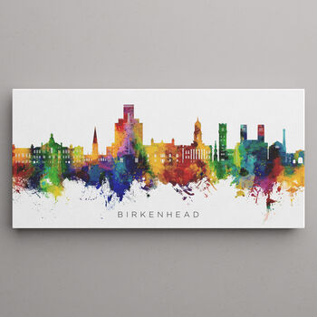 Birkenhead Skyline Cityscape Art Print, 2 of 12