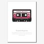 Personalised Cassette Tape Print, thumbnail 7 of 10