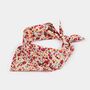 Mens Mixed Ditzy Floral Cotton Neckerchief, thumbnail 12 of 12