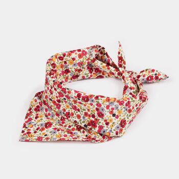 Mens Mixed Ditzy Floral Cotton Neckerchief, 12 of 12
